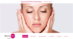 Desktop Screenshot of beautypoint-buechner.de